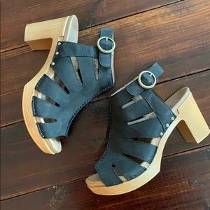 Dansko Demetra Open Toe Ankle Bootie